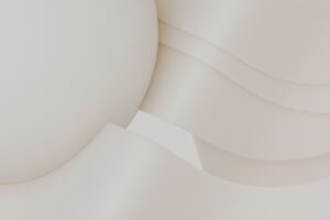 Abstract neutral background with curved shapes